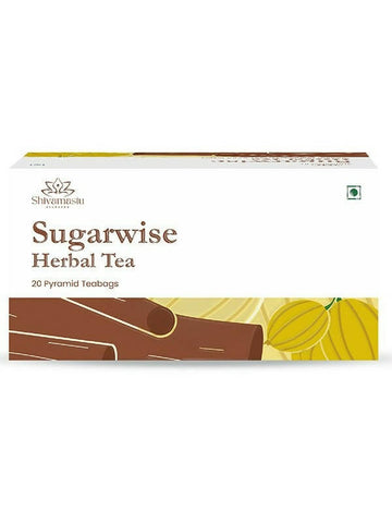 Shivamastu Ayurveda Sugarwise Herbal Tea - 20 Pyramid Teabags