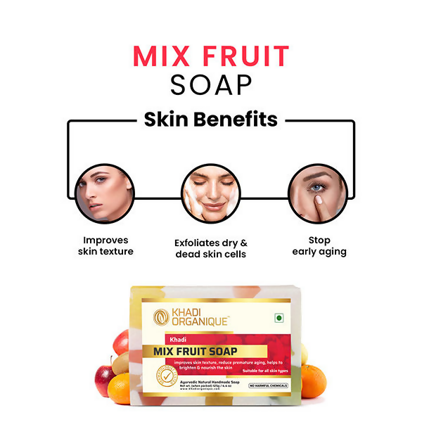 Khadi Organique Mix Fruit Soap