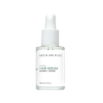 Green And Beige Recreo Nourish & Defrizz Hair Serum