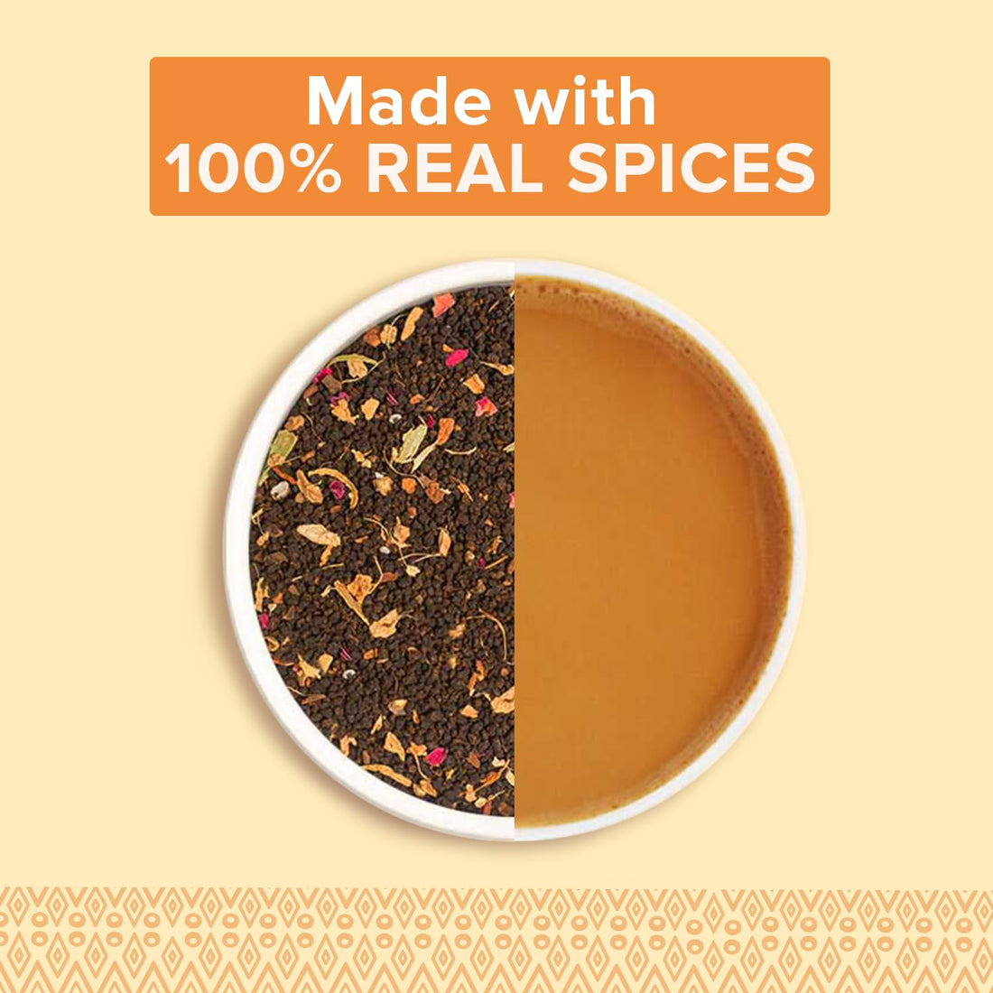 Sammvaad Masala Chai Kadak Assam CTC Tea with Ginger & Cardamom