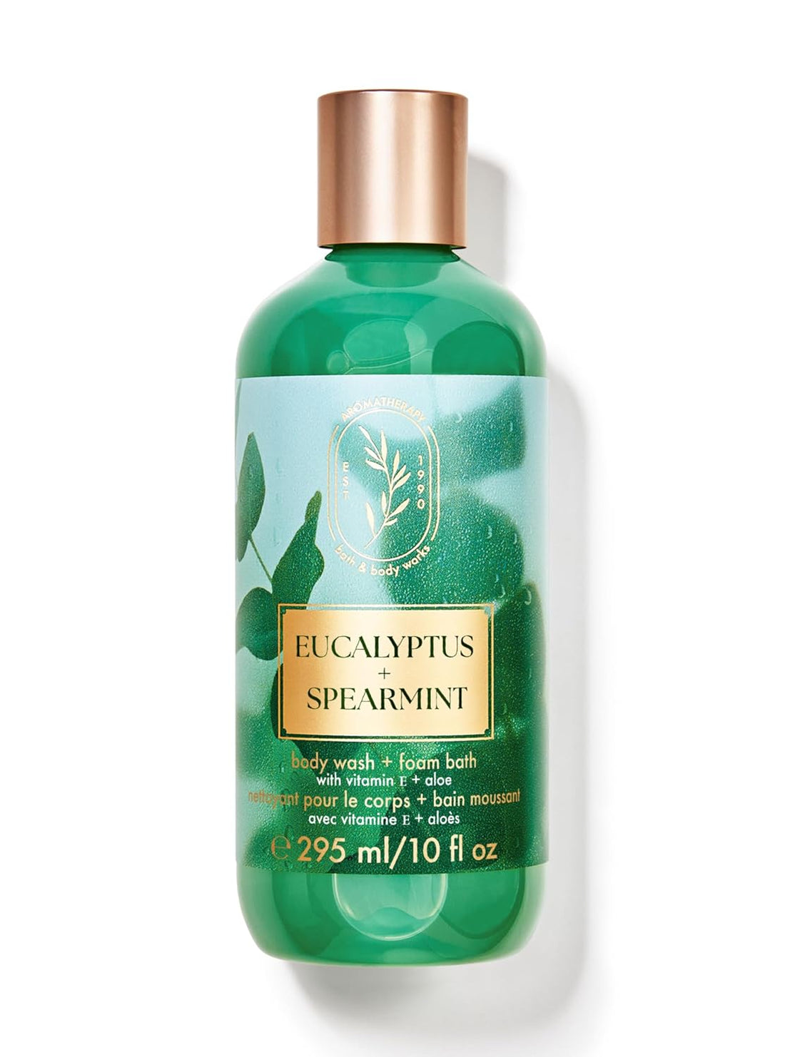 Bath & Body Works Eucalyptus Spearmint Stress Relief Body Wash + Foam Bath