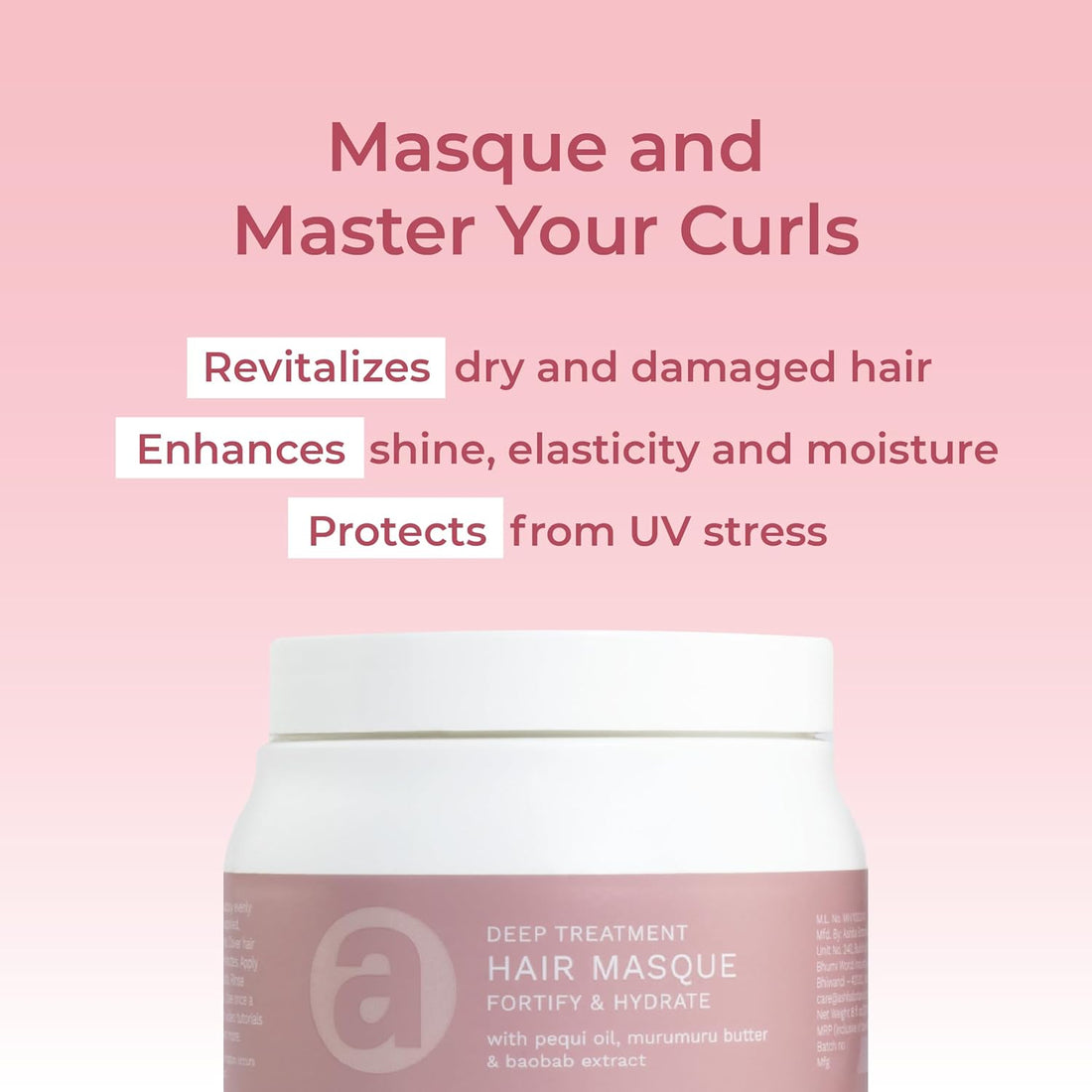 Ashba Botanics Deep Treatment Hair Masque