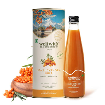 WellWith Himalayan Sea Buckthorn Juice Pulp Concentrate
