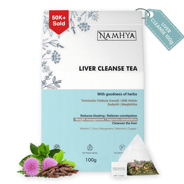 Namhya Liver Cleanse Tea Leaves - Cleanse for Cholesterol & Fatty Liver