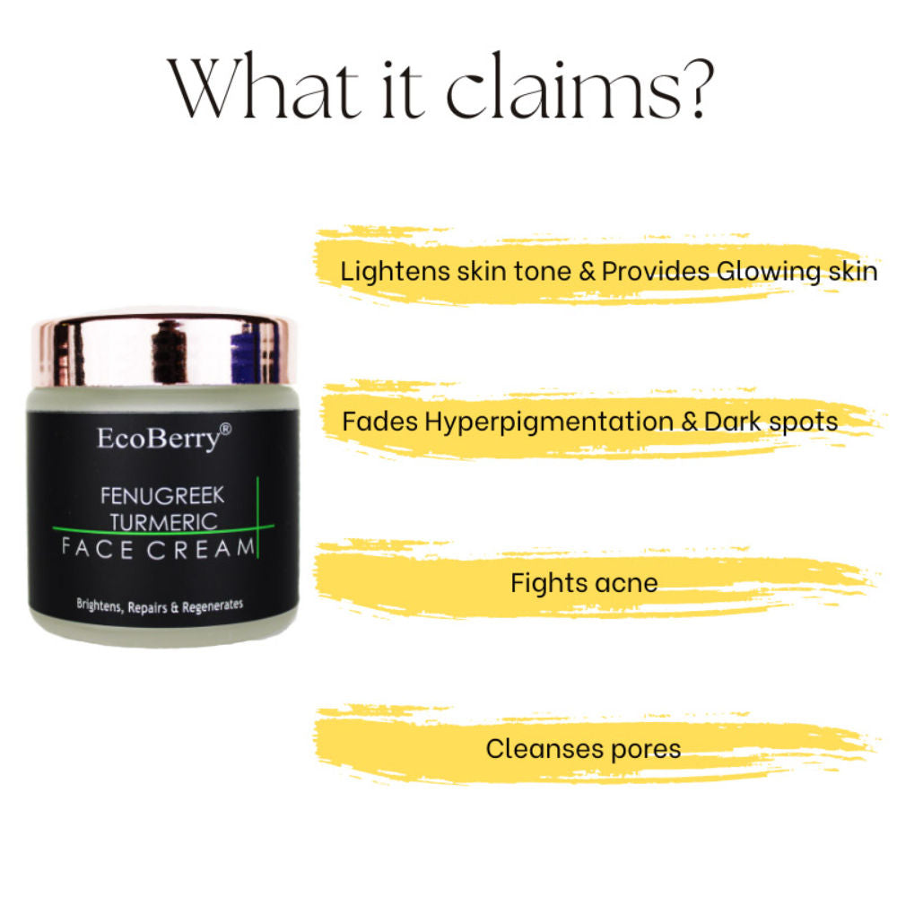 Ecoberry Fenugreek Turmeric Face Cream