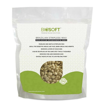 Biosoft Brazillian Stripless Wax - Vanilla