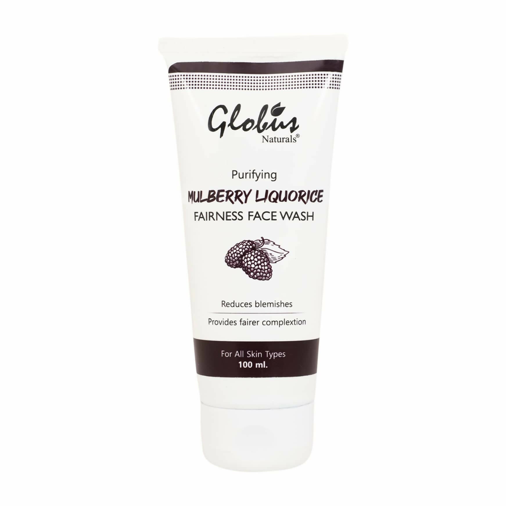 Globus Naturals Mulberry Liquorice Fairness Face Wash