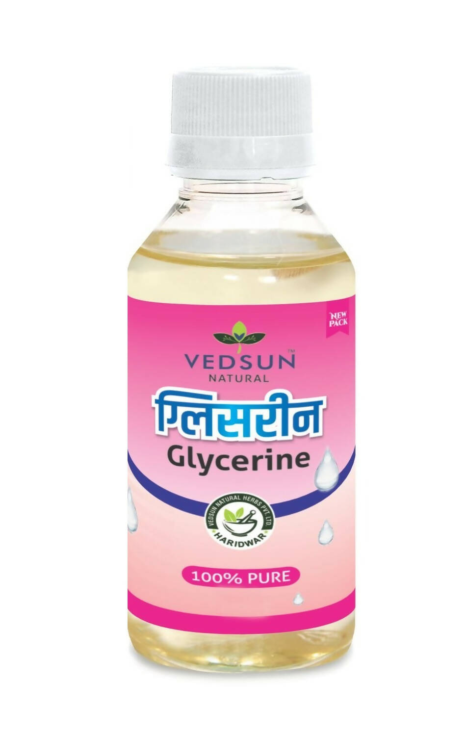 Vedsun Naturals Glycerine Liquid Pure and Unscented for Soft And Moisturize Skin