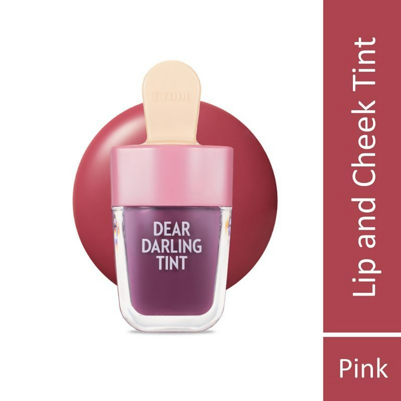 Etude House Dear Darling Water Gel Lip And Cheek Tint Lipstick - Pk004