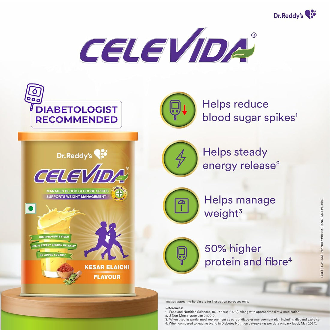 Celevida Nutrition Health Drink - Vanilla Flavour