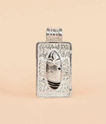 Isha Life Linga Bhairavi Silver Pendant