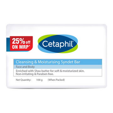 Cetaphil Cleansing & Moisturizing Syndet Bar