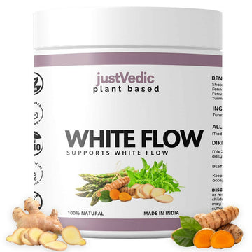Just Vedic White Flow Drink Mix