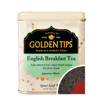 Golden Tips English Breakfast Tea - Tin Can