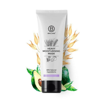 Brillare Heavy Moisturising Hair Mask, Natural Conditioner for Dry and Frizzy Hair