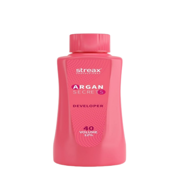 Streax Professional Developer for Argan Secrets Colourant - 40 Volume 12%