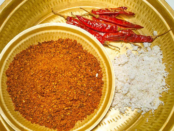 GirijaPaatis Thengai Podi (Coconut Lentil Powder)