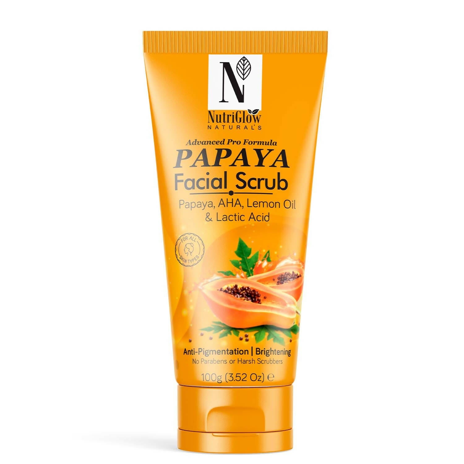 NutriGlow NATURAL'S Papaya Facial Scrub