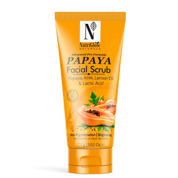 NutriGlow NATURAL'S Papaya Facial Scrub