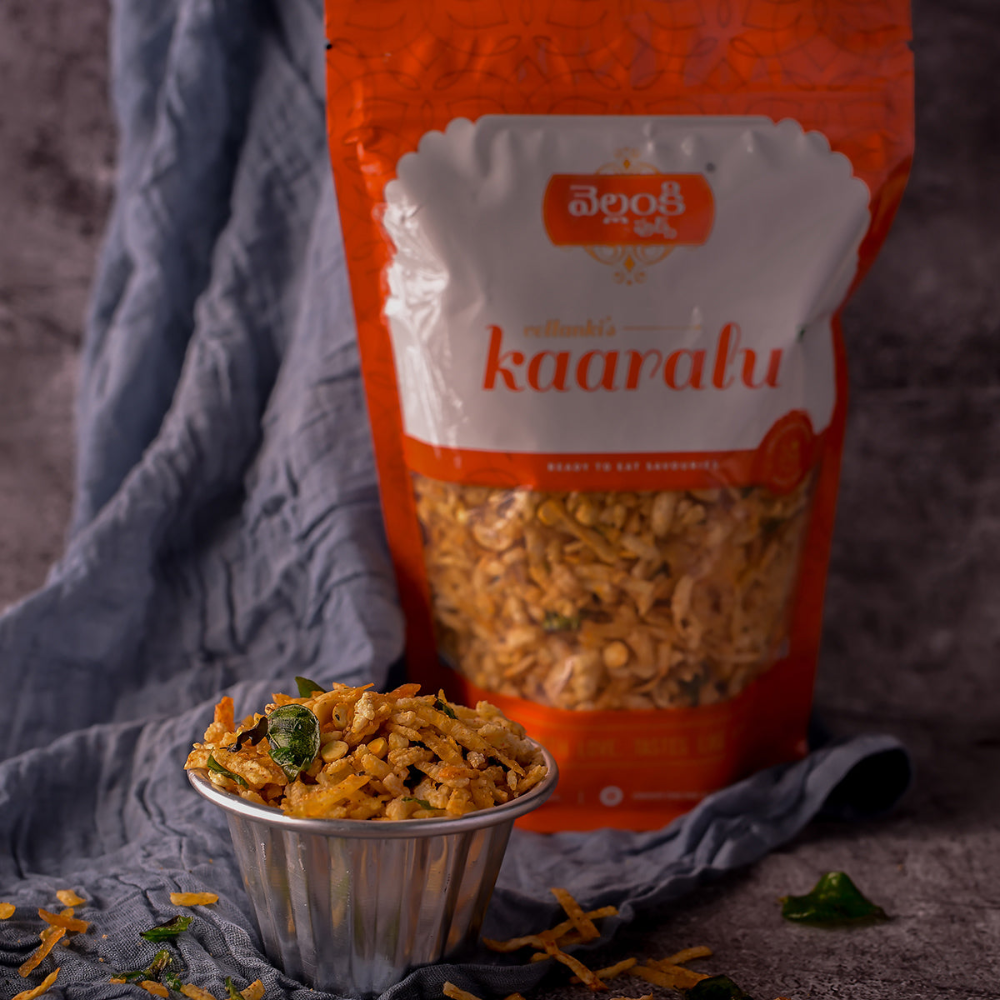 Vellanki Foods - Potato (Aloo) Mixture | Indian Snacks Ready to Eat Snacks | Homemade Andhra Snacks | Flavorful Indian Snacks