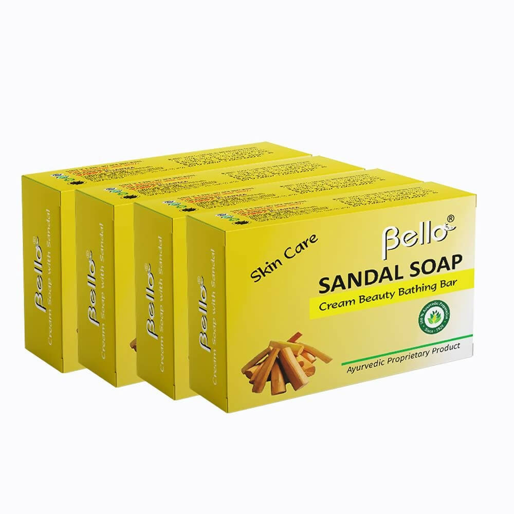 Bello Herbals Sandal Soap Cream Beauty Bathing Bar