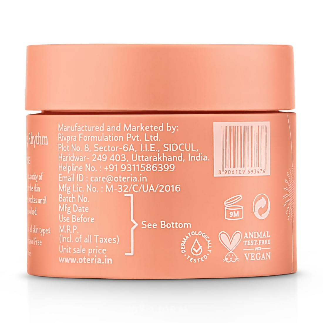 Oteria All Rounder Skin Face Cream - Enriched with Elecampane Root Extract For Anti Pollution Cream and Ultimate Moisturize