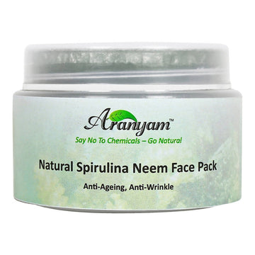 Aranyam Natural Spirulina Neem Face Pack