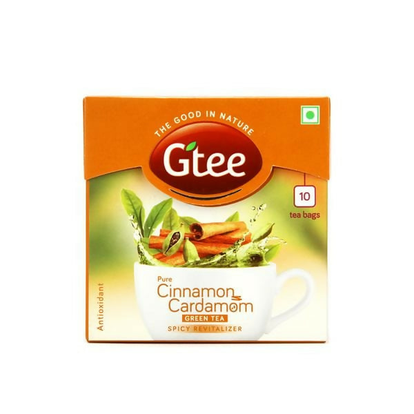 Gtee Green Tea Bags - Cinnamon & Cardamom