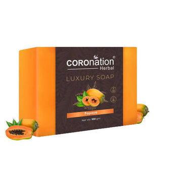 Coronation Herbal Papaya Luxury Soap