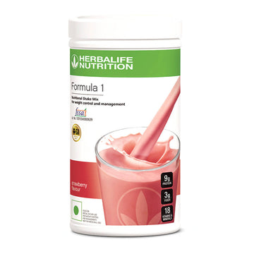 Herbalife Nutrition Formula 1 Nutritional Shake Mix Strawberry Flavors
