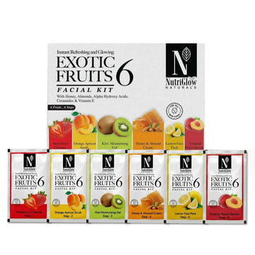 NutriGlow NATURAL'S Exotic Fruit Facial Kit