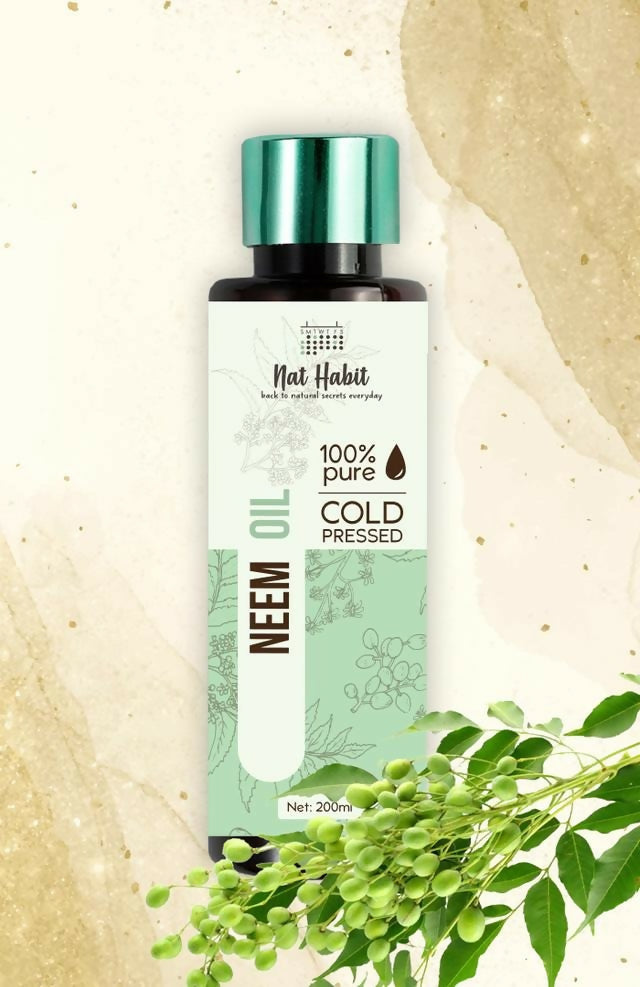 Nat Habit 100% Pure Cold Pressed Neem Oil
