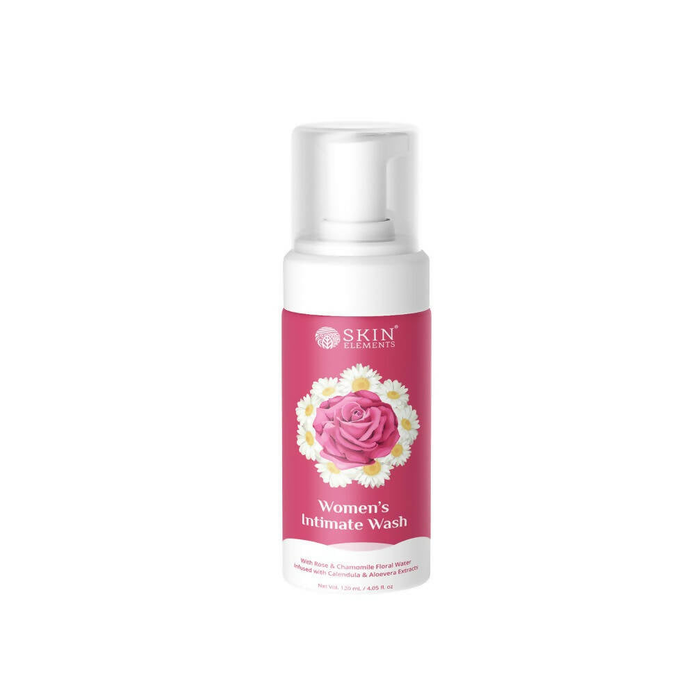 Skin Elements Women's Intimate Wash with Rose & Chamomile Floral Water