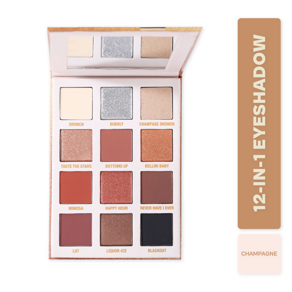 Typsy Beauty Pop Fizz Clink Champagne Eyeshadow Palette