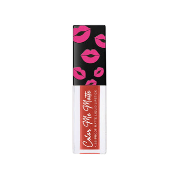 Jaquline USA Color Me Matte Liquid Lipstick - Spice Orange