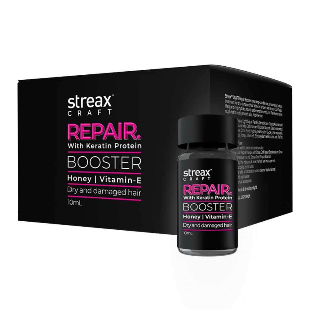 Streax Craft Repair Booster - For Dry & Damaged Hair Repair With Keratin Protein