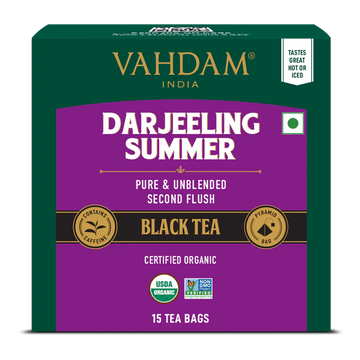 Vahdam Darjeeling Summer Black Tea Bags