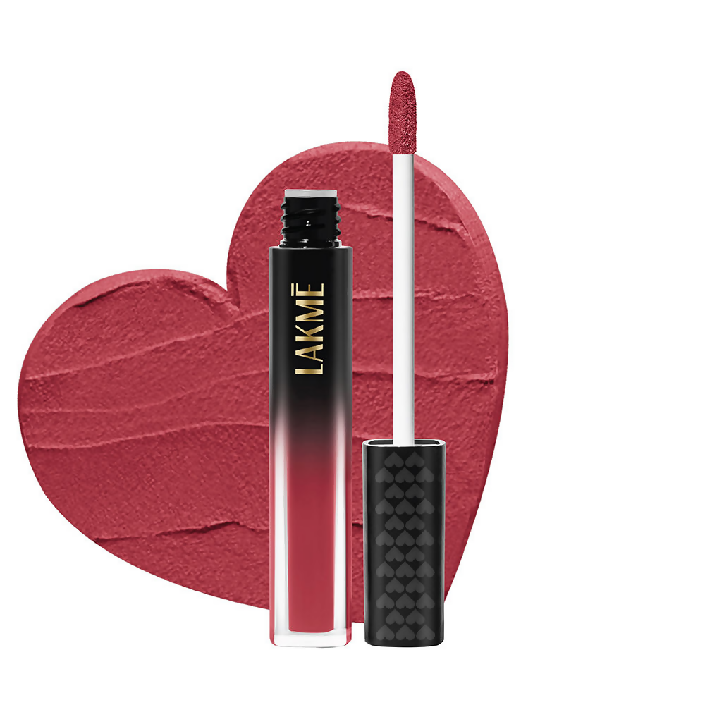 Lakme Xtraordin-Airy Velvet Matte Lip Mousse - Love Struck Red