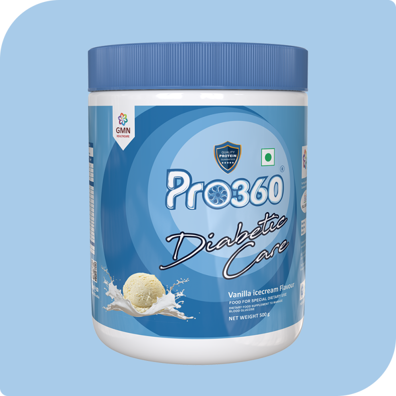Pro360 Diabetic Care Protein Powder - Vanilla Flavour