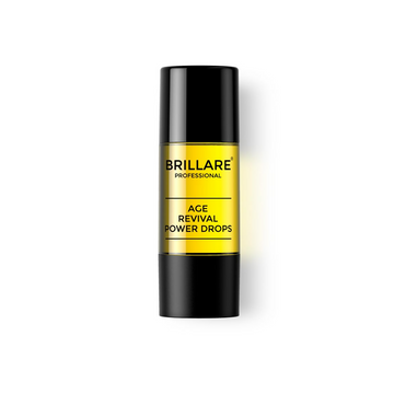 Brillare Age Revival Power Drops 100% Natural Face Serum With Aragn Oil