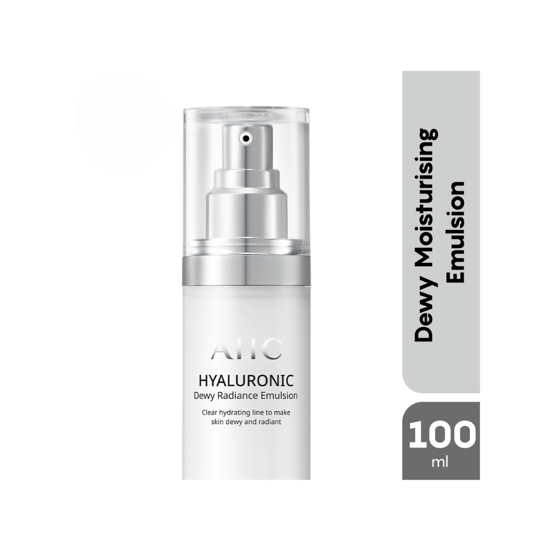 AHC Hyaluronic Dewy Radiance Emulsion Lightweight Moisturizer - Korean skincare