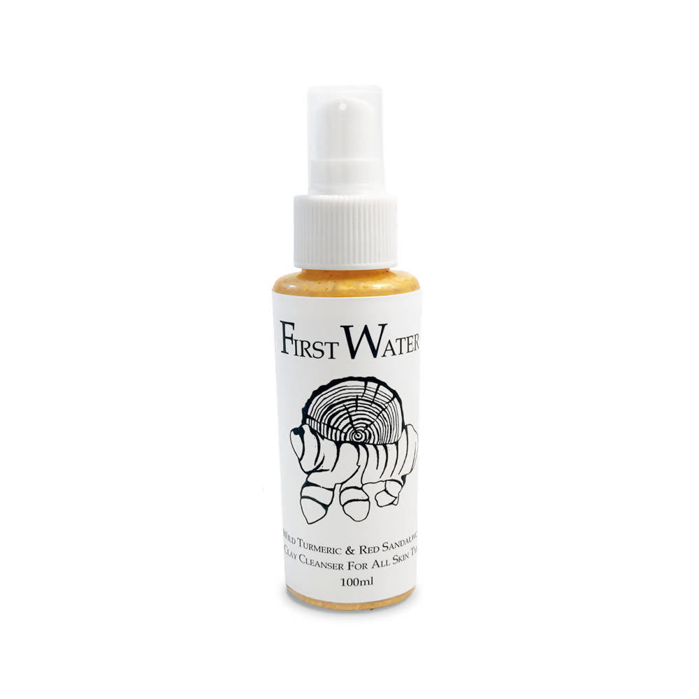 First Water Wild Turmeric and Sandalwood Clay Cleanser