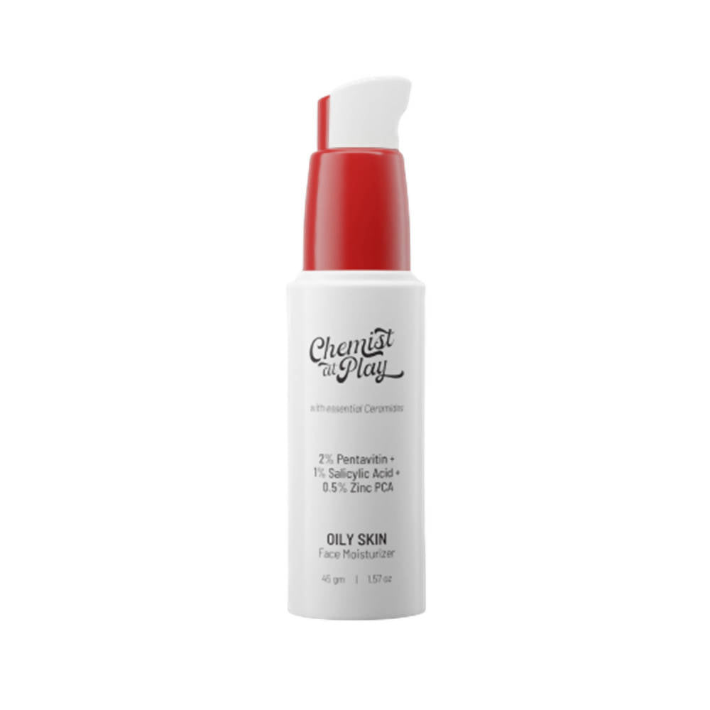 Chemist At Play Oily Skin Face Moisturizer, Hydrates & Controls Excess Sebum Production, Repairs the Skin