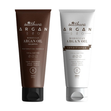 Satthwa Moroccan Argan Oil Shampoo & Conditioner Combo