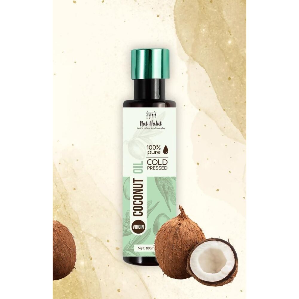 Nat Habit 100% Pure Cold Pressed Virgin Coconut Oil