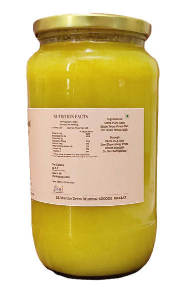 Satjeevan A2 Gir Cow Bilona Ghee | Pure A2 Gir Cow Bilona Ghee | 100% Gir Cow Ghee | Traditional Cow Ghee