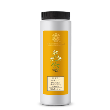 Forest Essentials Silken Dusting Powder Mashobra Honey & Vanilla