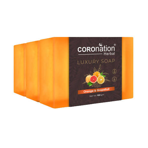 Coronation Herbal Orange & Grapefruit Luxury Soap