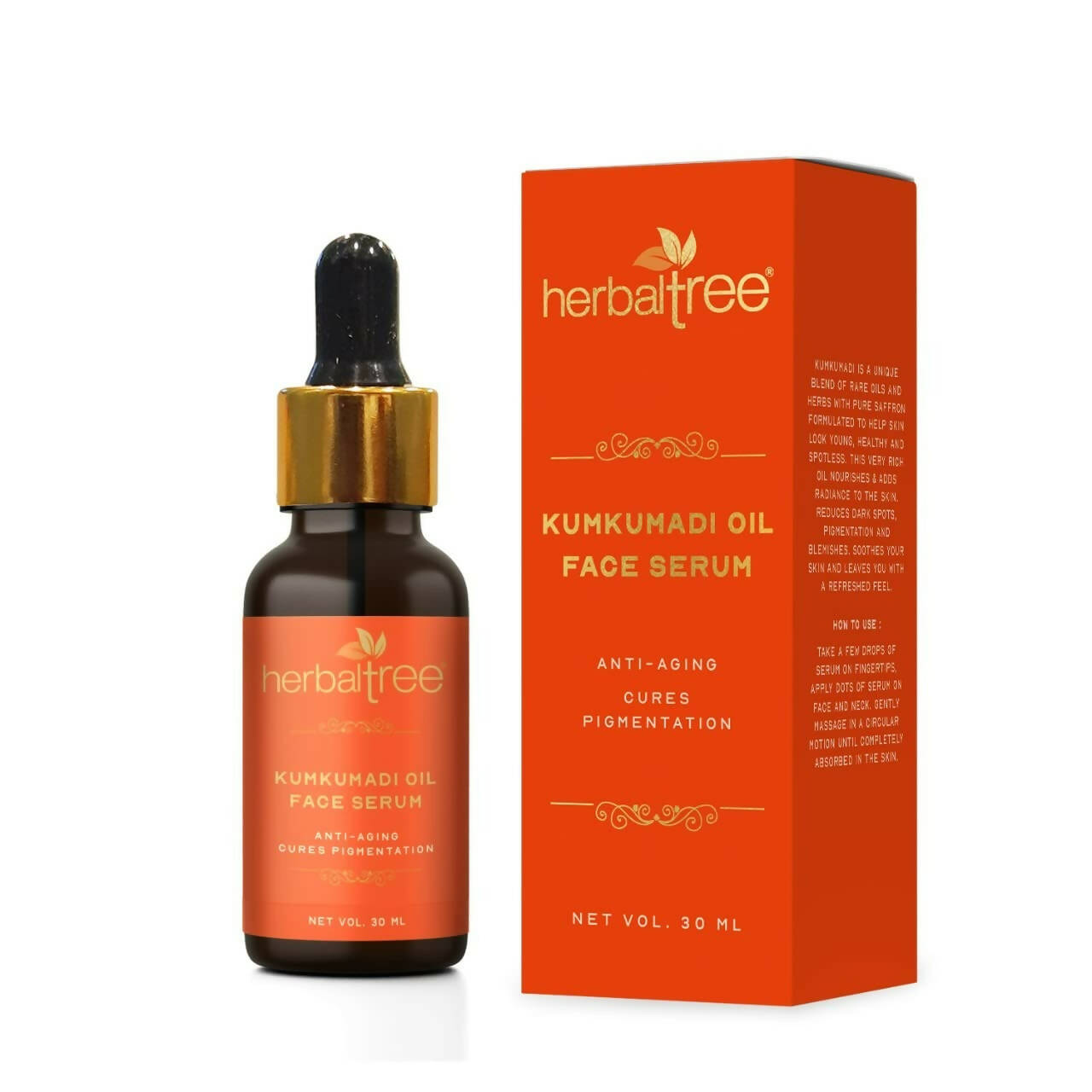 Herbal Tree Kumkumadi Oil Face Serum