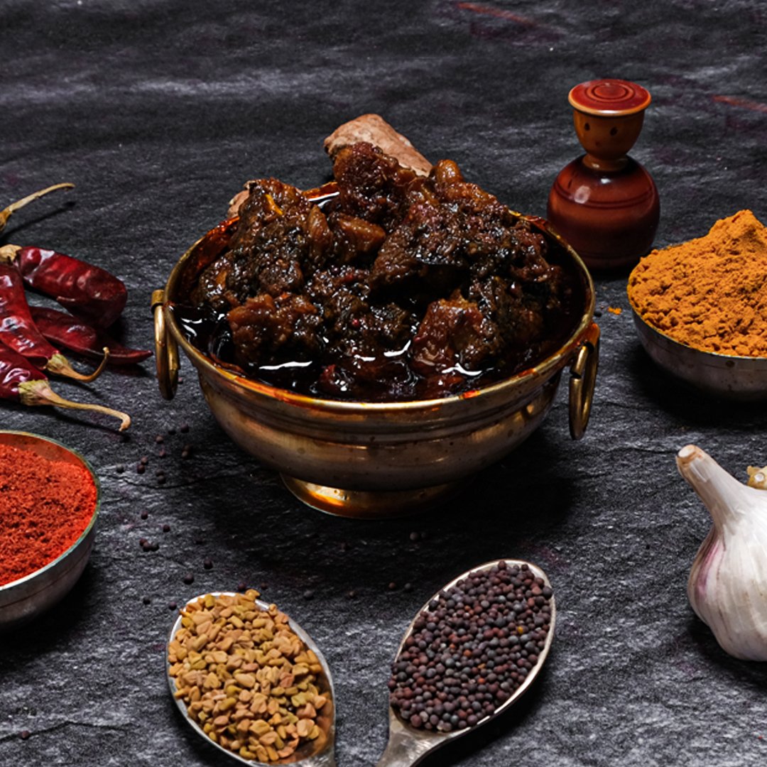 Madhura Pickles Gongura Mutton Pickle